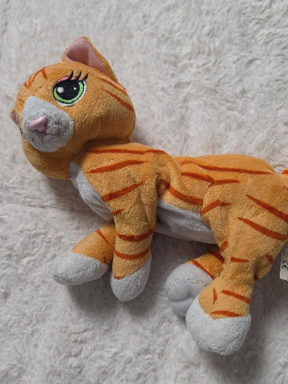 Vintage 2006 Barbie 12 Dancing Princesses Twyla Cat Plush Mattel Stuffed Animal